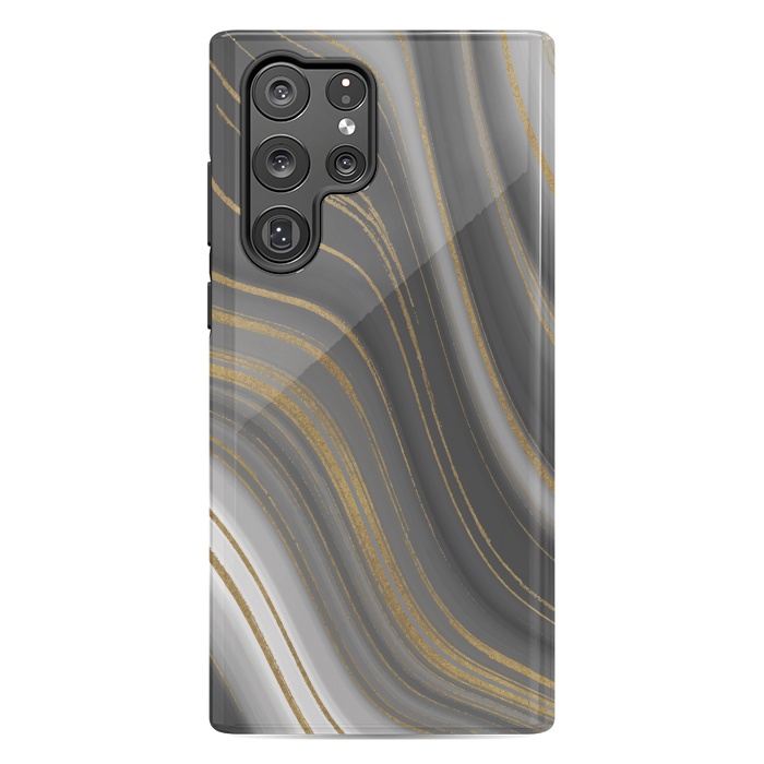 Galaxy S22 Ultra StrongFit Liquid Marble by ArtsCase