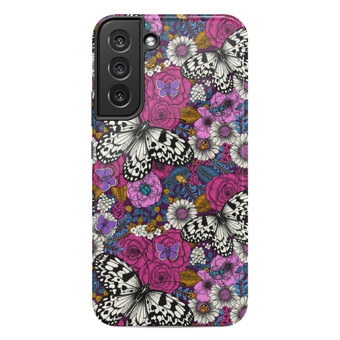 Galaxy S22 plus StrongFit A colorful garden II by Katerina Kirilova