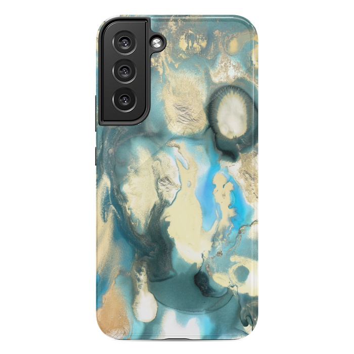 Galaxy S22 plus StrongFit Golden Reef by Tangerine-Tane
