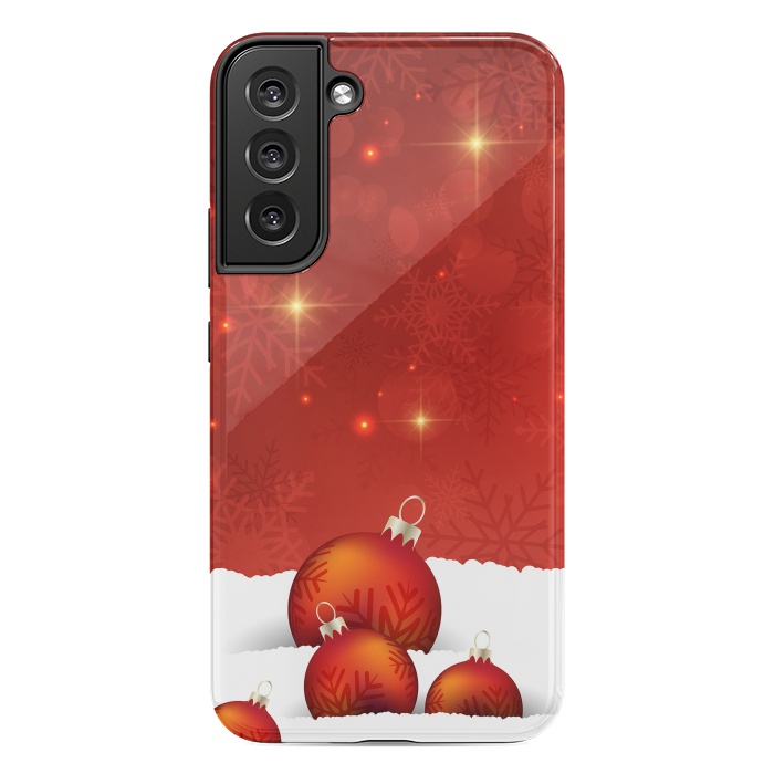 Galaxy S22 plus StrongFit Red Christmas by Texnotropio