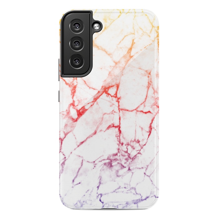 Galaxy S22 plus StrongFit Colour gradient marble texture by Oana 