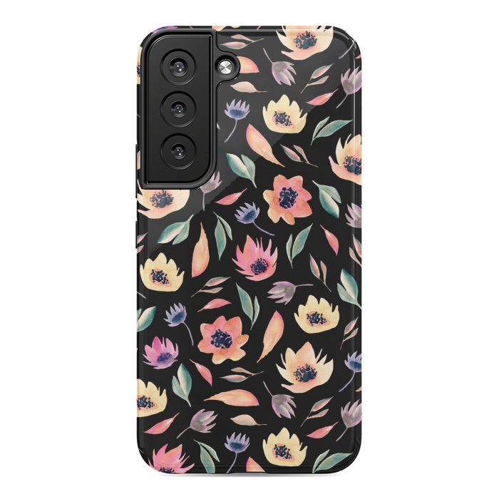 Galaxy S22 StrongFit Floral pattern by Julia Badeeva