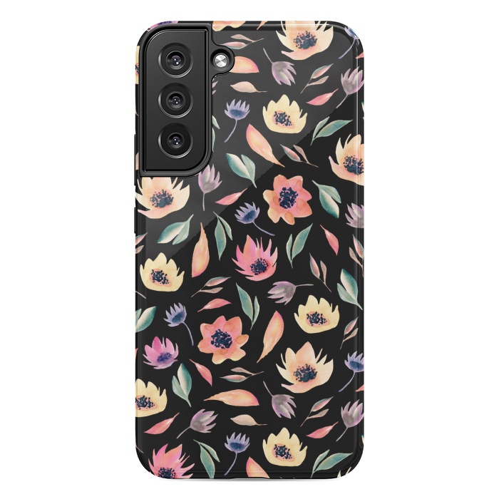 Galaxy S22 plus StrongFit Floral pattern by Julia Badeeva