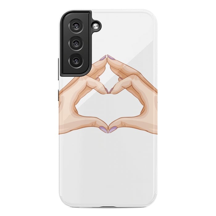 Galaxy S22 plus StrongFit heart hand  by haroulita