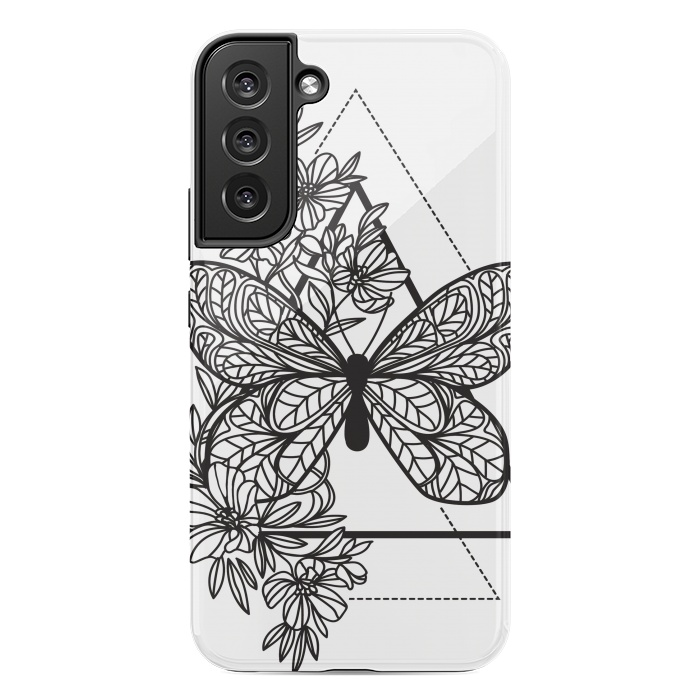 Galaxy S22 plus StrongFit bw butterfly by haroulita