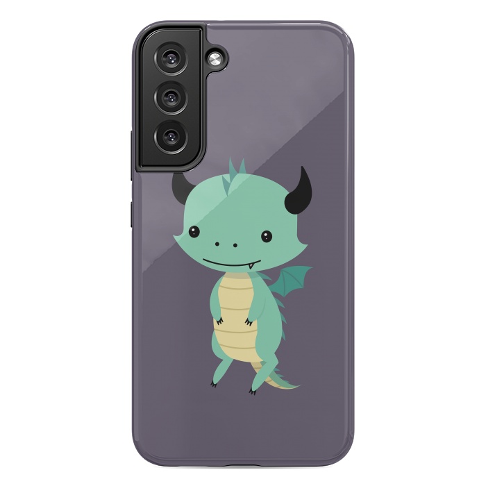 Galaxy S22 plus StrongFit Cute dragon by Laura Nagel