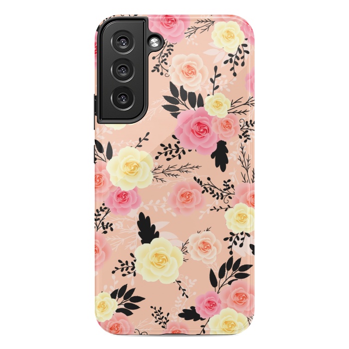 Galaxy S22 plus StrongFit Roses pattern by Jms