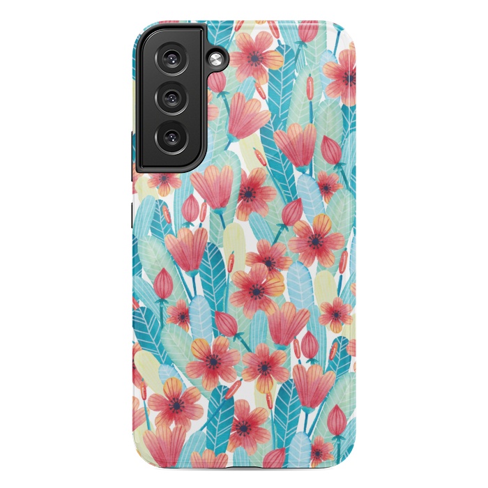 Galaxy S22 plus StrongFit Delightful Daisies by gingerlique