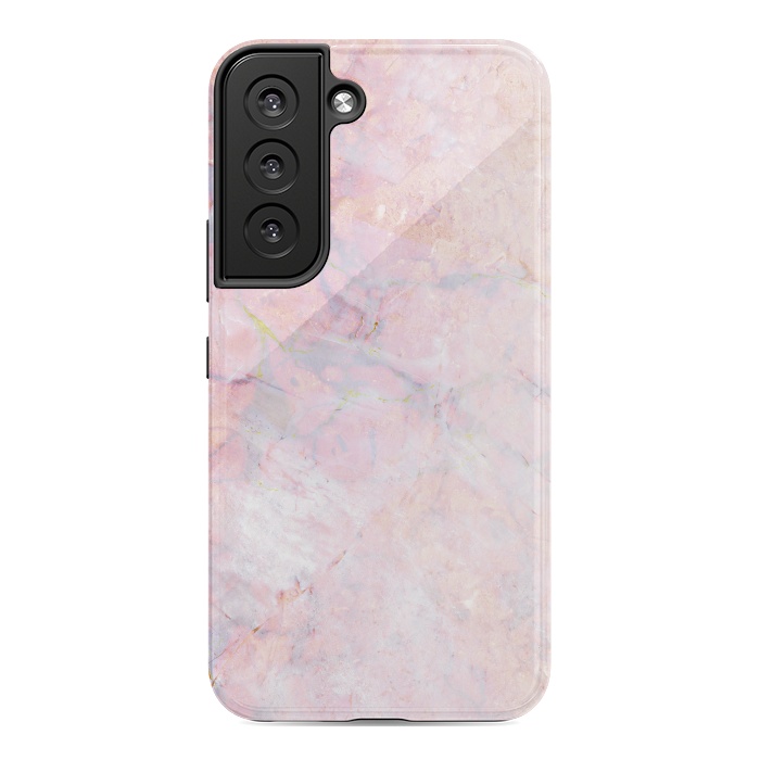 Galaxy S22 StrongFit Soft pink marble by Oana 