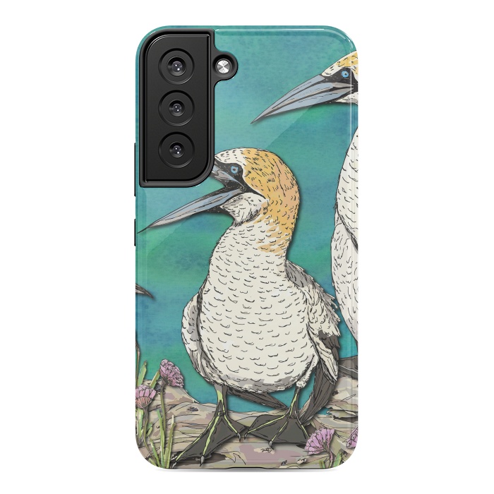 Galaxy S22 StrongFit Gannet Chat by Lotti Brown
