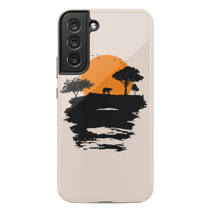 Galaxy S22 plus StrongFit Bear Travel on Mountain by Creativeaxle