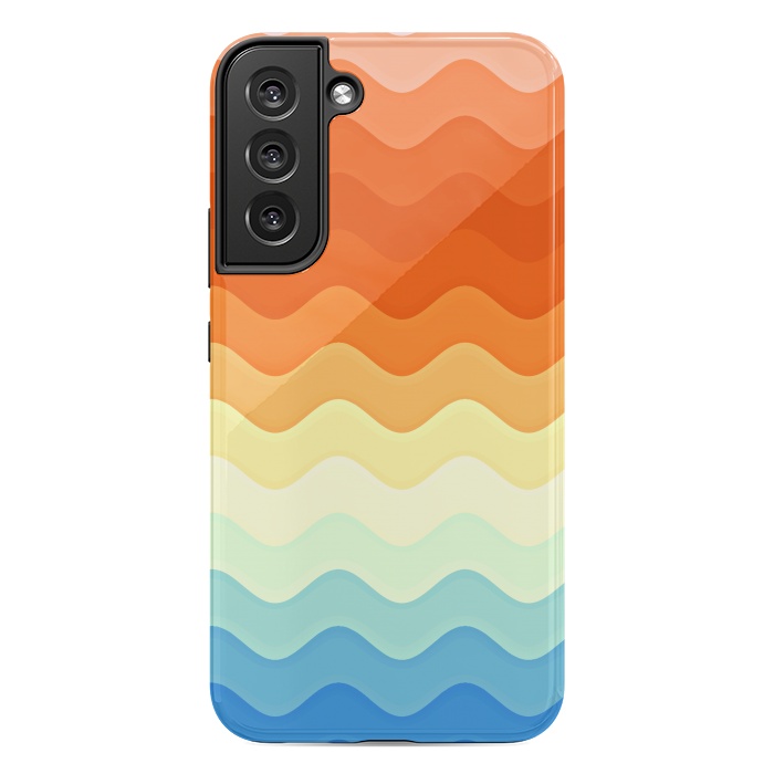 Galaxy S22 plus StrongFit Color Waves by Creativeaxle