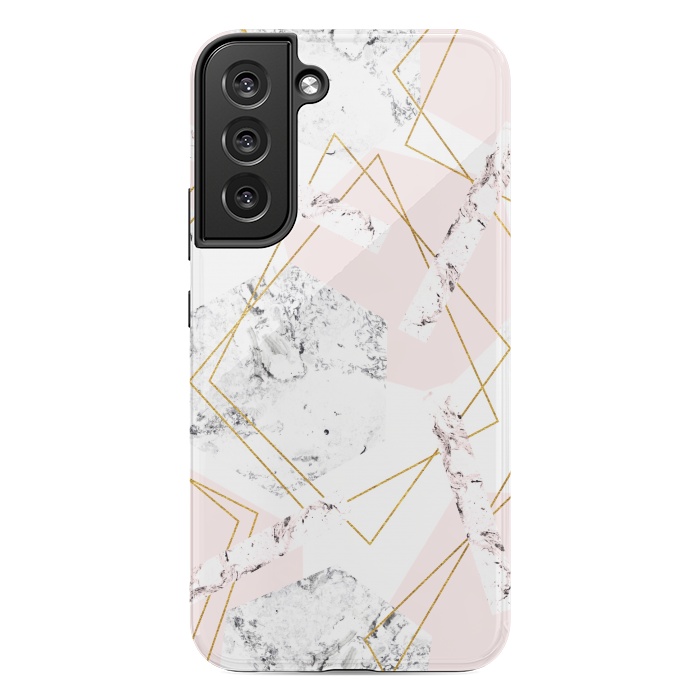Galaxy S22 plus StrongFit Marble and abstract frames by Julia Badeeva