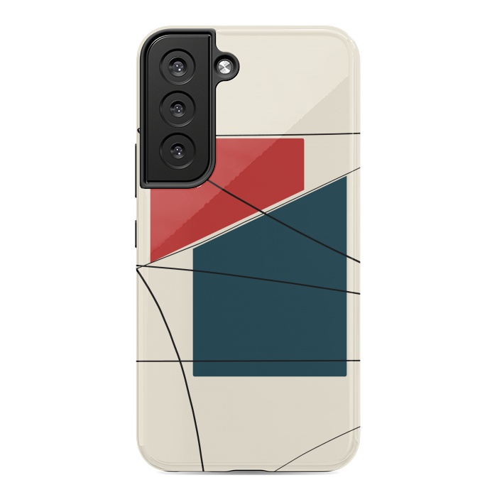 Galaxy S22 StrongFit Cut Block by Creativeaxle