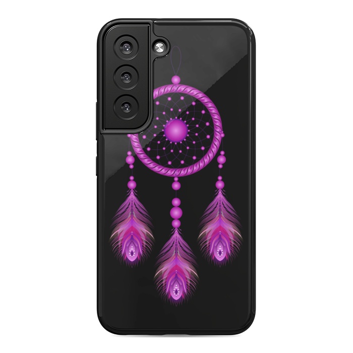 Galaxy S22 StrongFit Pink dream catcher  by Winston