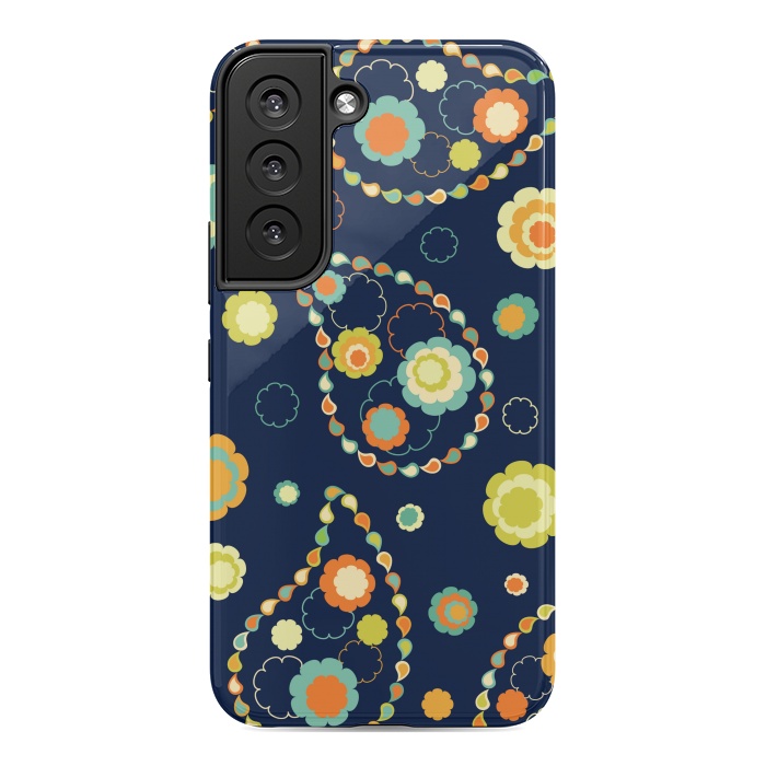Galaxy S22 StrongFit ethnic floral print  4 by MALLIKA