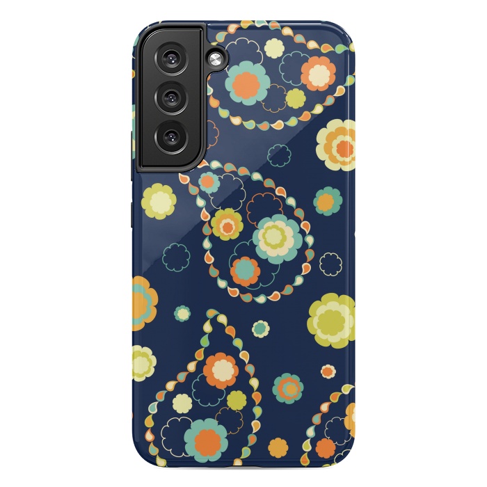 Galaxy S22 plus StrongFit ethnic floral print  4 by MALLIKA