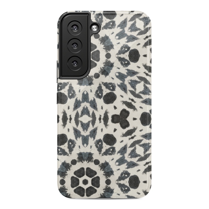 Galaxy S22 StrongFit Tribal cream by Nina Leth
