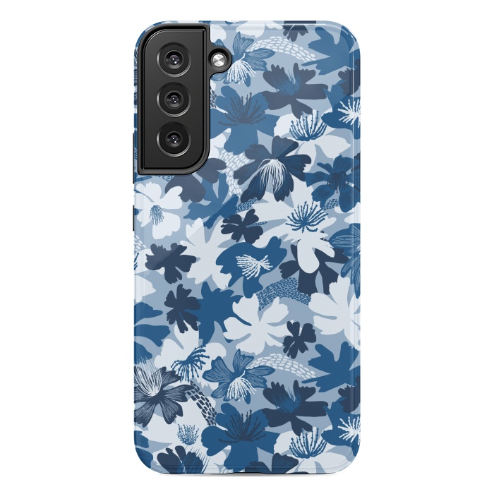 Galaxy S22 plus StrongFit Barely blue by Nina Leth