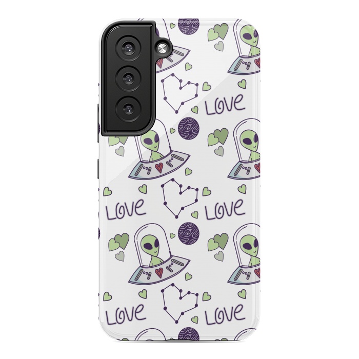 Galaxy S22 StrongFit cool space love by MALLIKA