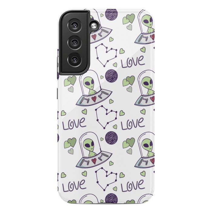 Galaxy S22 plus StrongFit cool space love by MALLIKA