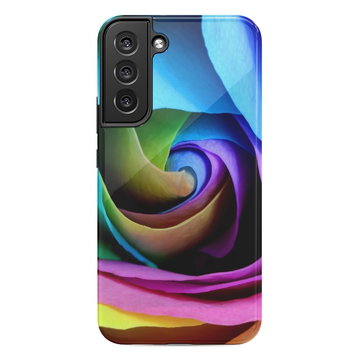 Galaxy S22 plus StrongFit colorful rose by haroulita