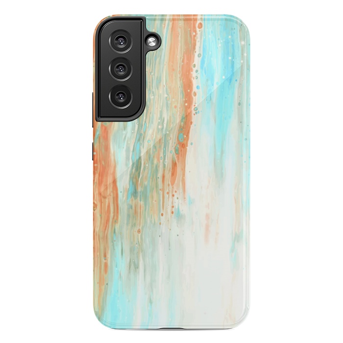 Galaxy S22 plus StrongFit Abstract Liquid Pattern by Creativeaxle