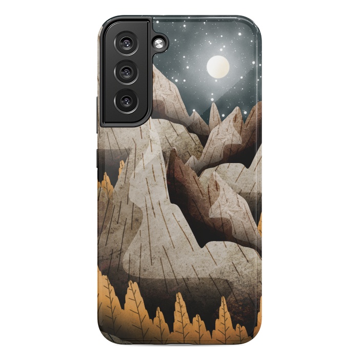 Galaxy S22 plus StrongFit Mountainous mountain and peaks by Steve Wade (Swade)