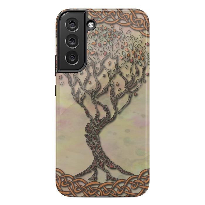 Galaxy S22 plus StrongFit Celtic Tree of Life II by Lotti Brown