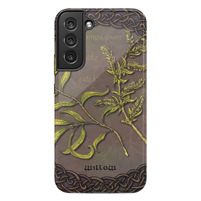 Galaxy S22 plus StrongFit Celtic Willow by Lotti Brown
