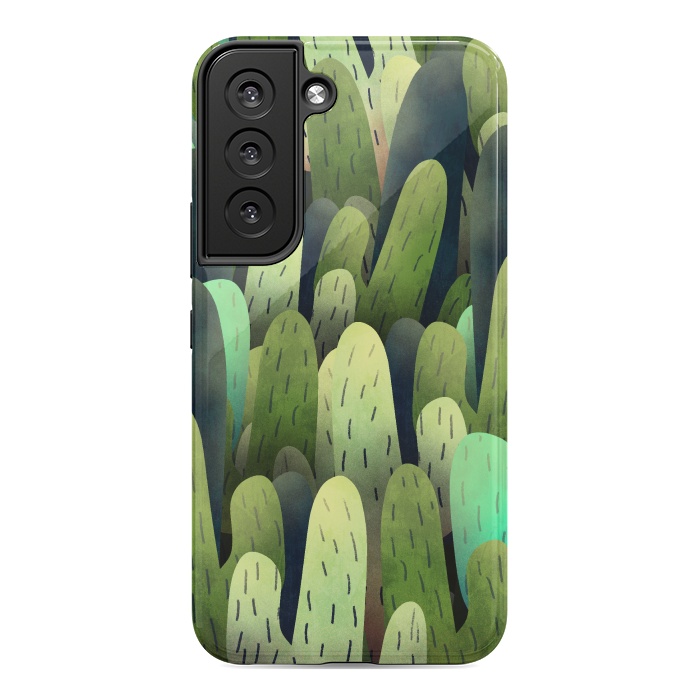Galaxy S22 StrongFit The cactus fields  by Steve Wade (Swade)
