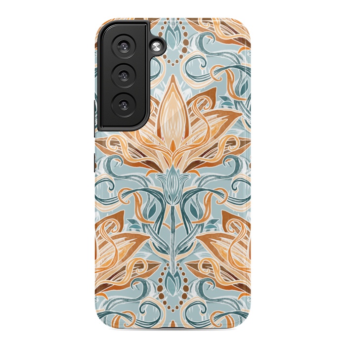 Galaxy S22 StrongFit Autumn Afternoon Art Nouveau  by Micklyn Le Feuvre