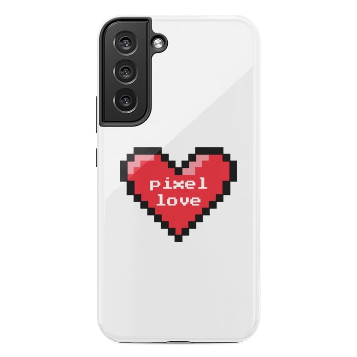 Galaxy S22 plus StrongFit Pixel love by Laura Nagel