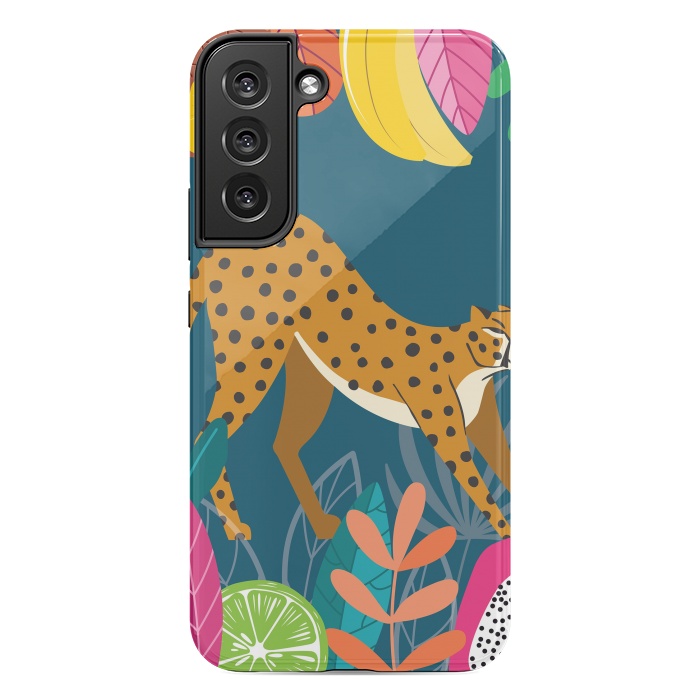 Galaxy S22 plus StrongFit Cheetah stretching in the wild by Jelena Obradovic