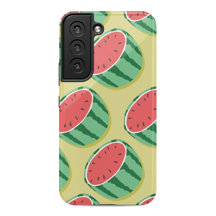 Galaxy S22 StrongFit Watermelon pattern 02 by Jelena Obradovic