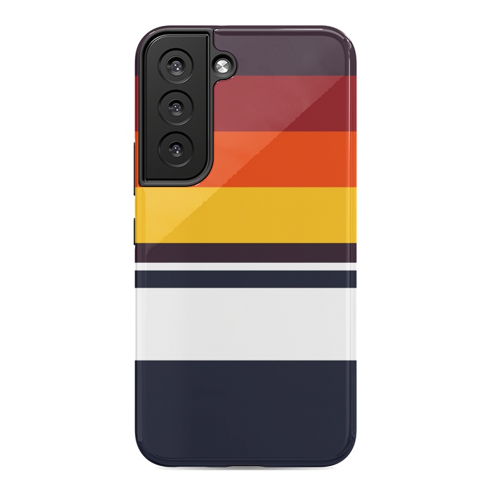 Galaxy S22 StrongFit Sunset Retro by TMSarts