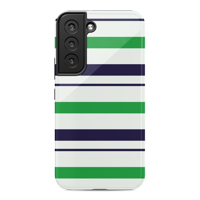 Galaxy S22 StrongFit Green White by TMSarts