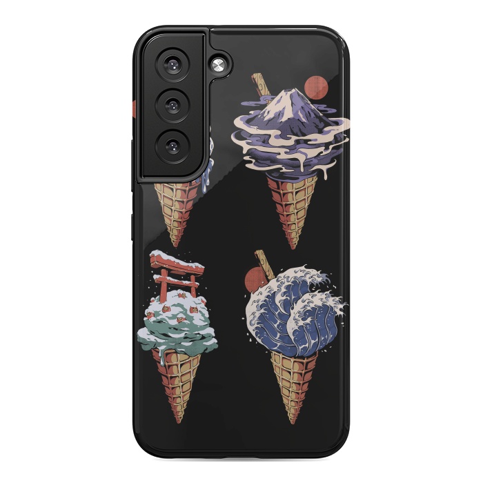 Galaxy S22 StrongFit Japanese Ice Creams by Ilustrata