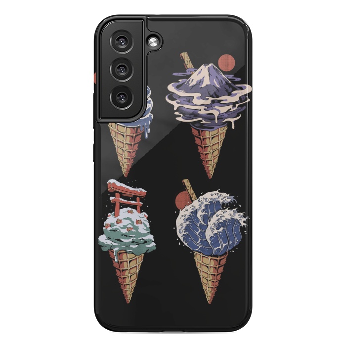 Galaxy S22 plus StrongFit Japanese Ice Creams by Ilustrata