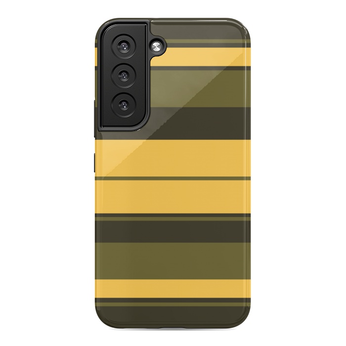 Galaxy S22 StrongFit Vintage Yellow by TMSarts