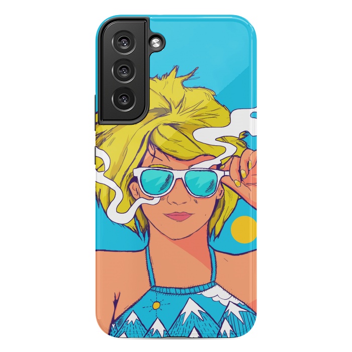 Galaxy S22 plus StrongFit The summer girl by Steve Wade (Swade)