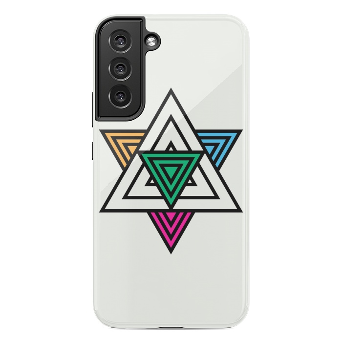 Galaxy S22 plus StrongFit Star Triangles by TMSarts