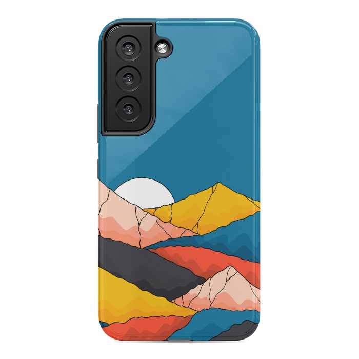 Galaxy S22 StrongFit The mountainous range by Steve Wade (Swade)