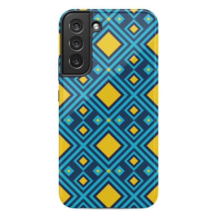 Galaxy S22 plus StrongFit Geometric Abstract Diamond by TMSarts