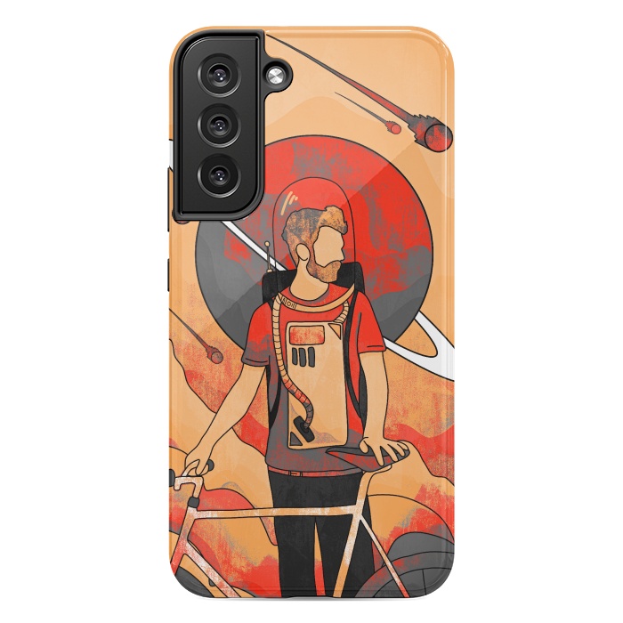Galaxy S22 plus StrongFit A traveller of Mars by Steve Wade (Swade)