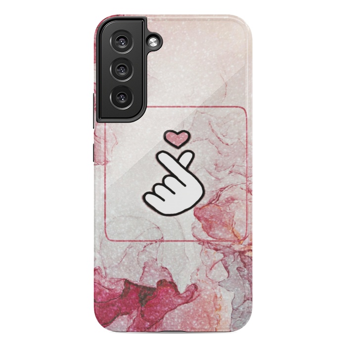 Galaxy S22 plus StrongFit Finger heart by CAS