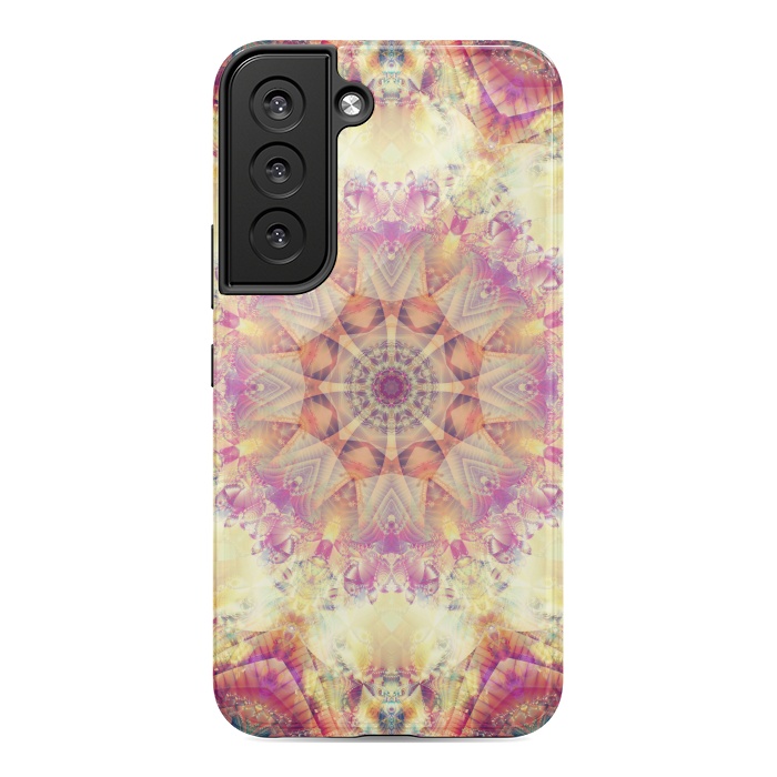 Galaxy S22 StrongFit Abstract Decorative Multicolored Texture by ArtsCase