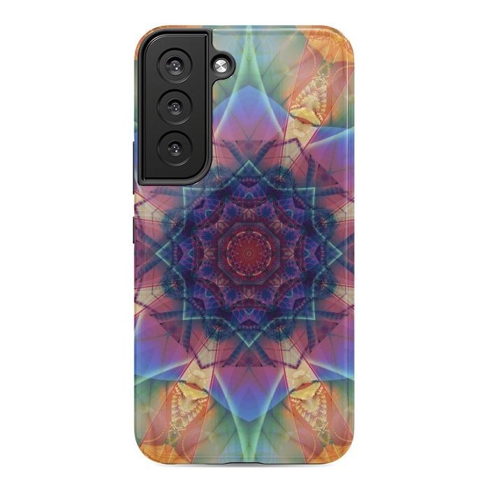 Galaxy S22 StrongFit Ancient Geometry With a Star Field by ArtsCase
