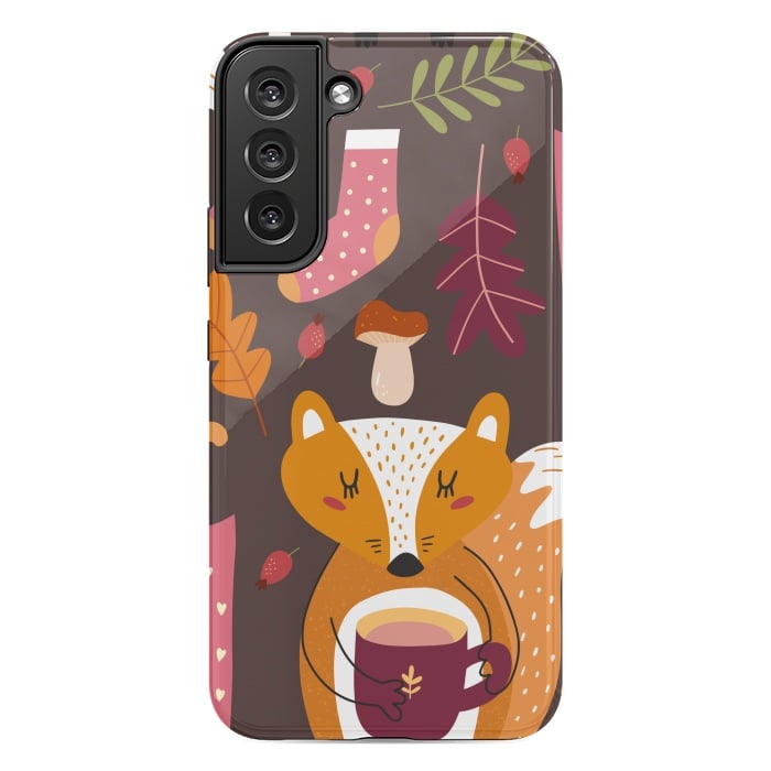 Galaxy S22 plus StrongFit Autumn Forest by ArtsCase