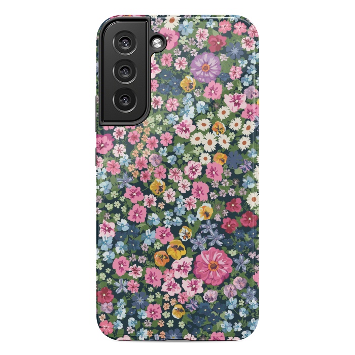 Galaxy S22 plus StrongFit Beatiful and Cute Flowers in Different Colors XI by ArtsCase